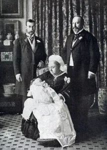 Victorian Era Royal Portraits Drucke: Four generations of British monarchs