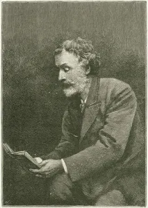 English Author Portrait Drucke: George Meredith, novelist