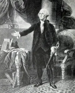 Military Officer Art Drucke: George Washington, 1789