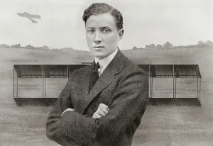 British Aviator Drucke: Gustav Hamel, 1889 - missing May 23
