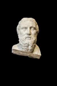 Herodot von Halikarnass, 2. Jahrhundert v. Chr., Nationalmuseum Rom (Museo Nazionale Romano), Rom, Italien