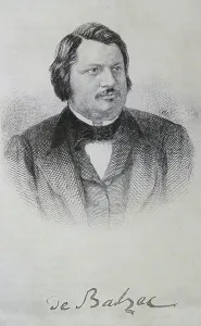 Famous French Writers List Drucke: Honore de Balzac, 1845