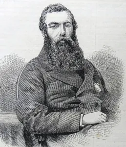 Boston Massachusetts History Drucke: J. W. Malcolm, 1860 (engraving)