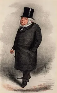 Satirical Cartoons UK Drucke: John Bright (1811-1889)