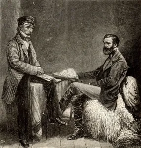 John Sutherland (links) und Robert Rawlinson