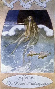 Historical Fantasy Artwork Drucke: Mermaids, c.1900 (postcard)