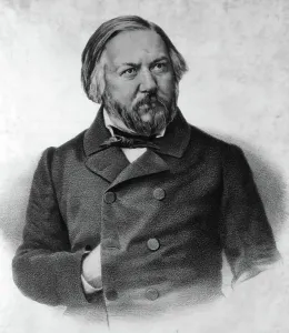 Russian Musician Drucke: Michael Glinka, 1850