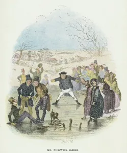 Charles Dickens Writer Drucke: Mr Pickwick slides