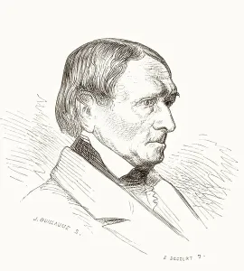 Black And White Portrait Engraving Drucke: Peter von Cornelius, 1784 -1867