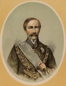 Colonialism In India Drucke: Portrait of Bartle Frere