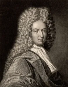 Porträt von Daniel Defoe (Druck)