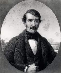 British Historical Figure Drucke: Portrait of David Livingstone