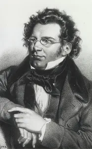 Franz Peter Schubert Portrait Drucke: Portrait of F.P. Schubert