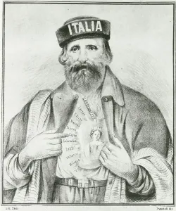 Giuseppe Garibaldi Image Drucke: Portrait of Giuseppe Garibaldi