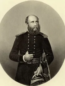 Crimean War Commander Drucke: Portrait of G.W.F. Charles