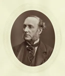 Studio Shot Portrait Photography Drucke: Portrait of James Sant