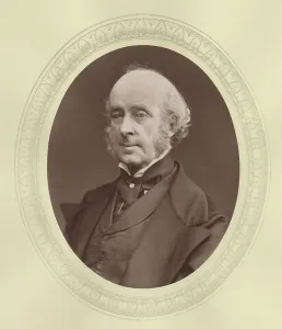 Senior Man Looking At Camera Drucke: Portrait of James Talbot