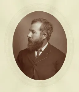 Portrait Of A Man With Beard Drucke: Portrait of John Macwhirter