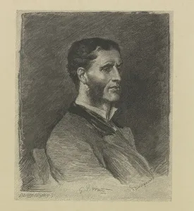 British Culture And History Drucke: Portrait of Matthew Arnold