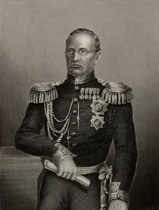 Crimean War Commander Drucke: Portrait of Prince Michael Gorchakov