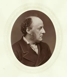 English Painter Drucke: Portrait of Sir John Everett Millais