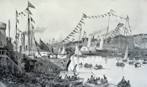 UK Historical Figures Drucke: Return of Lord Roberts, 1901