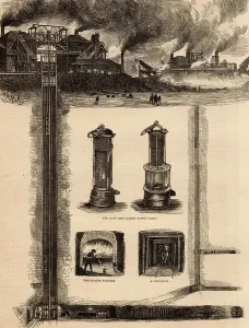 County Durham England Drucke: Seaham Colliery, County Durham
