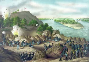 American Civil War Battle Drucke: Siege of Vicksburg, 1863