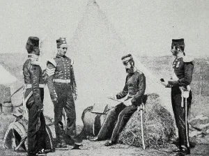 Victoria Cross Winner Drucke: Sir Mark Walker, 1854