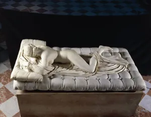 Schlafender Hermaphrodit, Kopie nach einem Original aus dem 2. Jahrhundert v. Chr.