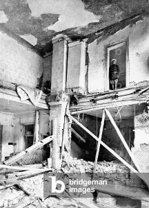 Black And White Photos Russia Drucke: Stolypine bomb attack : after the bomb attack