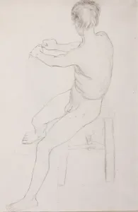 Von dem Leben lernen (Kugelschreibmaschine auf Papier)
