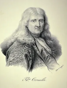 French Playwrights Drucke: Thomas Corneille, 1840 (litho)