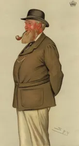 English Aristocracy Portraits Drucke: Thomas William Coke (1822-1909)