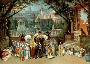 American Theatre History Drucke: Around the World in Eighty Days, 1875