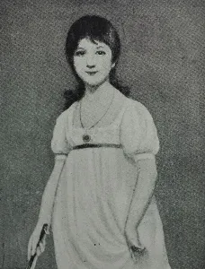 Jane Austen Portrait Drucke: A young Jane Austen, 1790