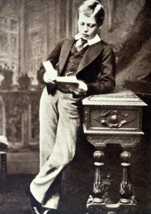 Ein junger König Georg V., 1875
