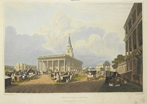 South Asian Landmarks Drucke: View of St. John's catherdral