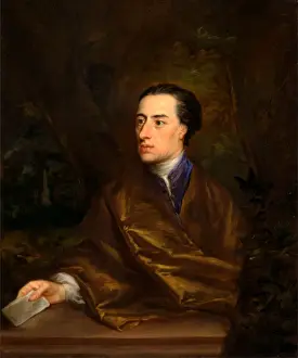 Alexander Pope Portrait Drucke: Alexander Pope, Jonathan Richardson the Elder, 1665-1745, British