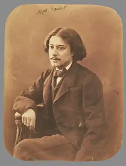 Alphonse Daudet Portrait Drucke: Alph[onse] Daudet