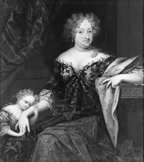 Zugeschrieben Jacques DAgar Königin Sofia Amalia