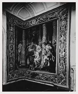 Byzantine Artwork Drucke: Baptism Constantine