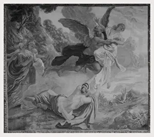 Greek Gods Artwork Drucke: Boreas Orithyia