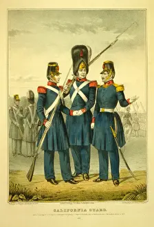 Victorian Era Military Drucke: California guard / Kellogs & Thayer ;E. B. & E. C. Kellog ;D. Needham. ;Kelloggs & Thayer
