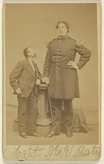 Albumen Silver Print Art Drucke: Capt M. V Bates Martin Van Buren Bates W L Germon