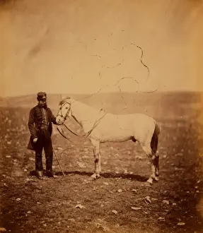 Crimean War Photographs Drucke: Captain Staunton [i. e. Stanton], Royal Engineers, Crimean War, 1853-1856, Roger