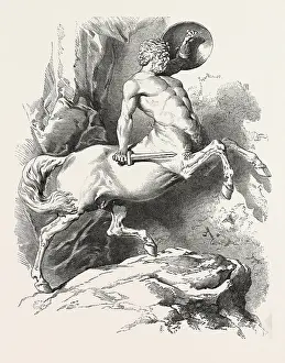 Centaur Art Drucke: CENTAUR BY COUNT D ORSAY