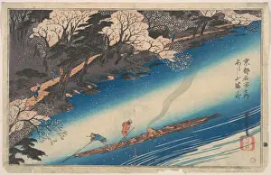 Edo Period Prints Drucke: ?????... ??--??? Cherry Blossoms