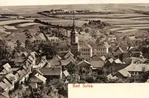 Thuringia Church Architecture Drucke: Churches Bad Sulza 1905 Thuringia