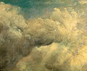 John Constable Painting Drucke: Cloud Study, John Constable, 1776-1837, British